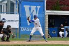 Baseball vs MIT  Wheaton College Baseball vs MIT during NEWMAC Championship Tournament. - (Photo by Keith Nordstrom) : Wheaton, baseball, NEWMAC